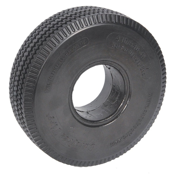 TIRE-SAWTHOOTH, 4.1X3.5X4, SOLID 10.5" x10.5" x3.5"